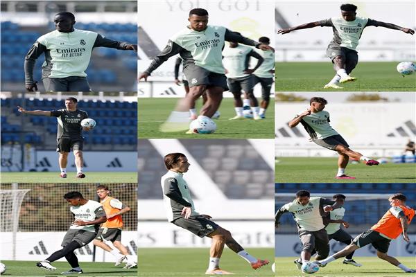 مران ريال مدريد اليوم