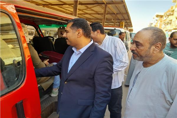 الدكتور محمود عيسى نائب محافظ الغربية  وعادل داود رئيس مدينة كفرالزيات