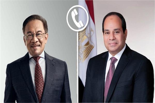 الرئيس السيسي ورئيس وزراء ماليزيا