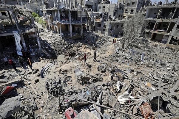الانتشار الواسع للذخائر غير المنفجرة في قطاع غزة