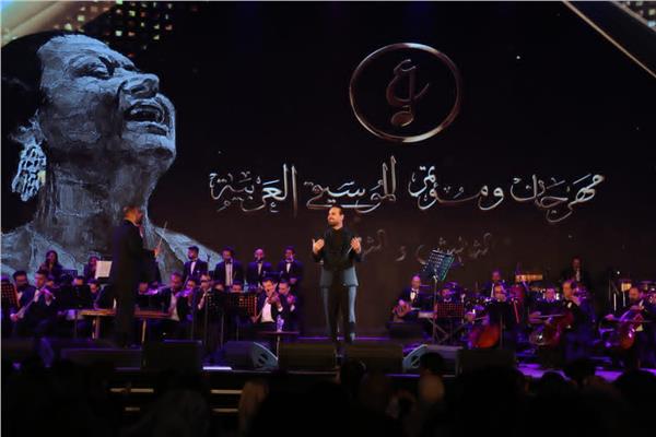 النجم وائل جسار بمهرجان الموسيقى العربية