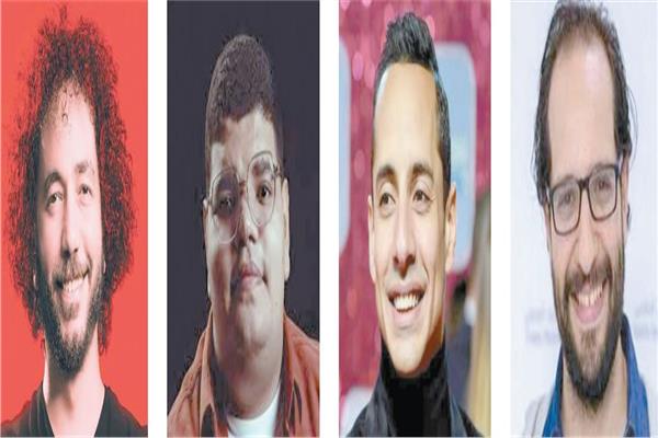 أحمد أمين و عمرو وهبة و عبدالرحمن محمد وعلى قنديل