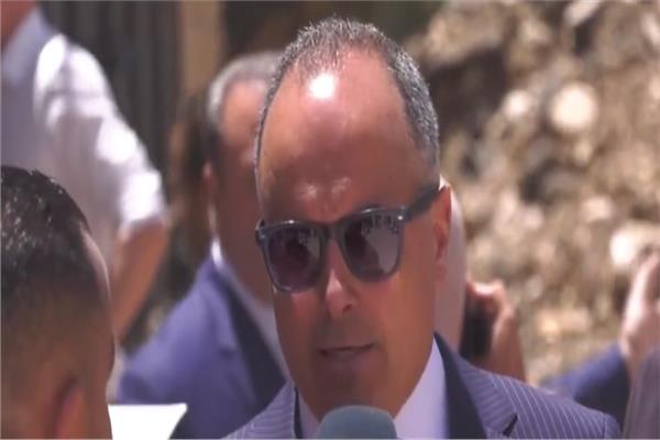 السفير المصري في رام الله إيهاب سليمان
