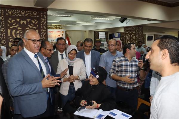 محافظ القليوبية يفتتح ملتقى توظيفي في قليوب