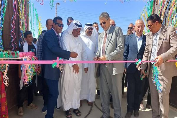 وكيل وزارة التربية والتعليم يفتتح مدرسة الشوحط الثانوية ببئر العبد
