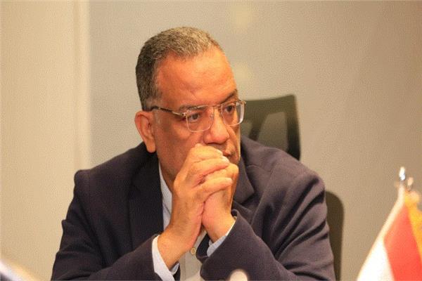 الدكتور محمود مسلم أمين الإعلام بحزب الجبهة الوطنية وعضو مجلس الشيوخ