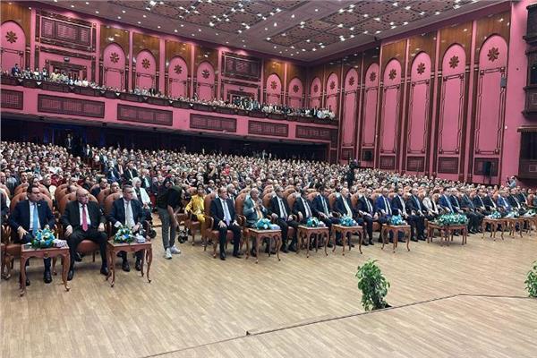 جانب من لقاء حزب مستقبل وطن بكوادره وقياداته على مستوى الجمهورية