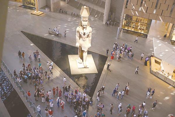 العالم ينتظر افتتاح المتحف المصرى الكبير