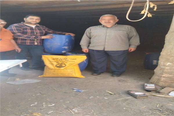 ضبط معمل ألبان غير مرخص 