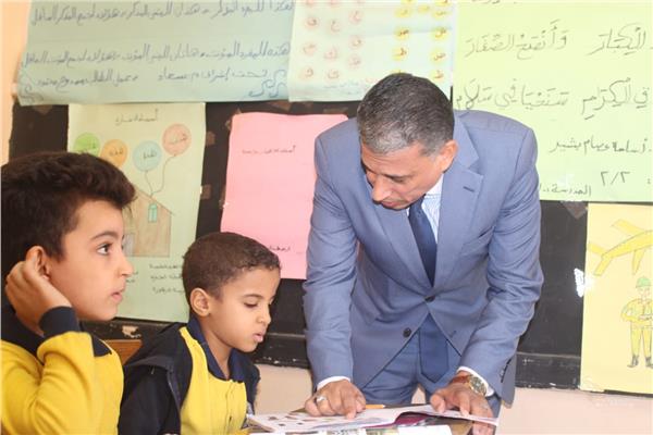  جولة مفاجئة بإدارتي الهرم والعمرانية   