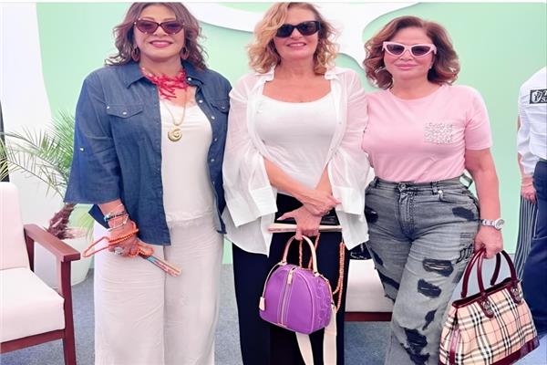 إلهام شاهين ويسرا وهالة صدقي