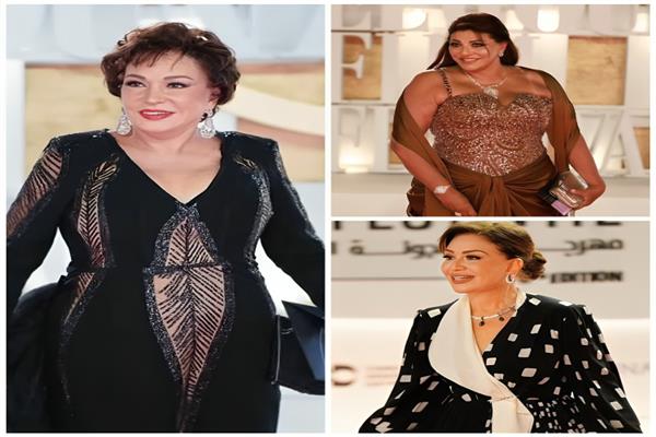 لبلبة وإلهام شاهين وهالة صدقي