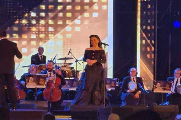 مي فاروق تتألق بمهرجان الموسيقى العربية