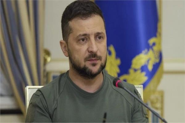 الرئيس الأوكراني فلاديمير زيلينسكي