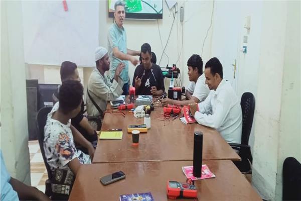 جانب من الورشة
