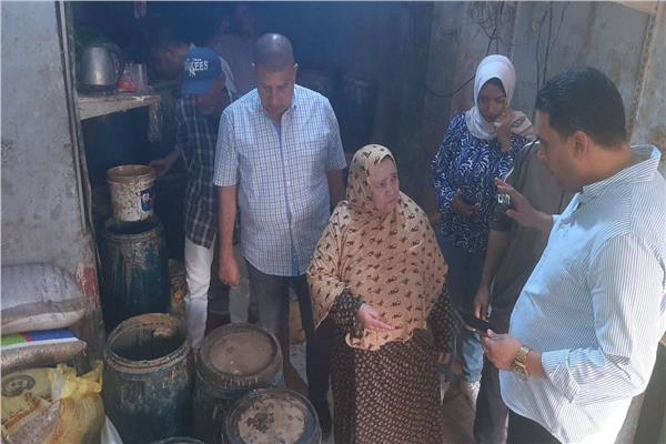  حملة تموينية مكبرة بمدينة الخانكة