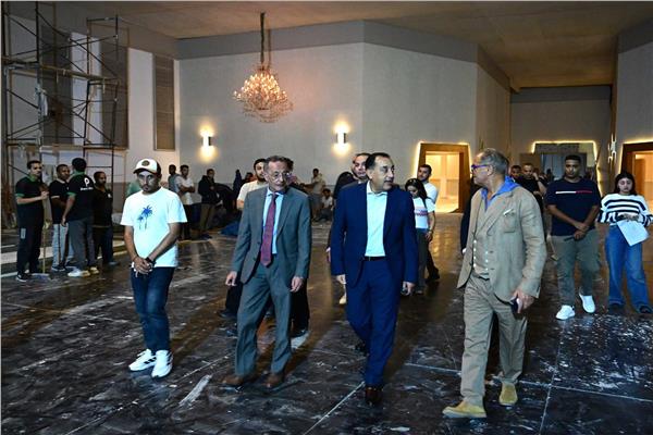 التجهيزات النهائية للاحتفال الرسمي بافتتاح المتحف المصري الكبير