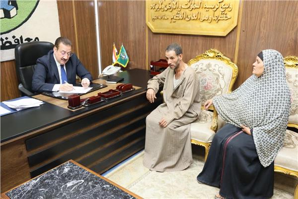 ابراهيم أبو ليمون محافظ المنوفية