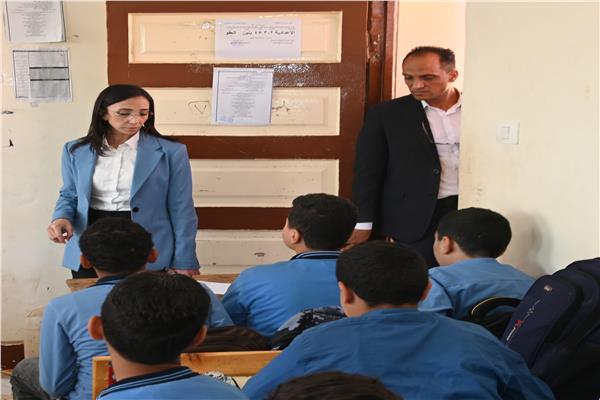 محافظ البحيرة تتفقد مدرسة المجد للتعليم الأساسي بالرحمانية 