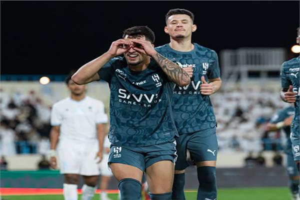 مباراة الهلال والأخدود
