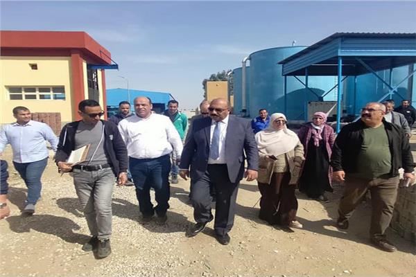 اللواء عبد الحميد عصمت رئيس مجلس إدارة شركة مياه الشرب والصرف الصحي بمحافظات القناة