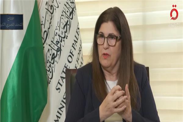 وزيرة الخارجية الفلسطينية فارسين أغابكيان شاهين