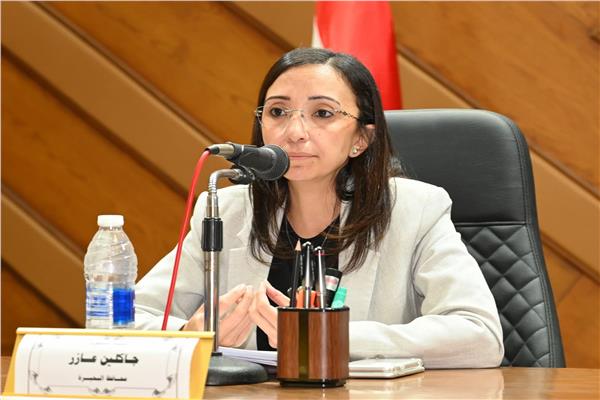 الدكتورة جاكلين عازر محافظ البحيرة