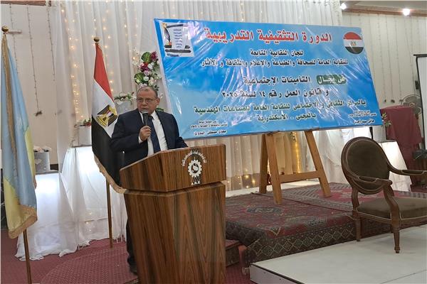  مجدي البدوي  رئيس النقابة العامة للعاملين بالصحافة والطباعة والإعلام