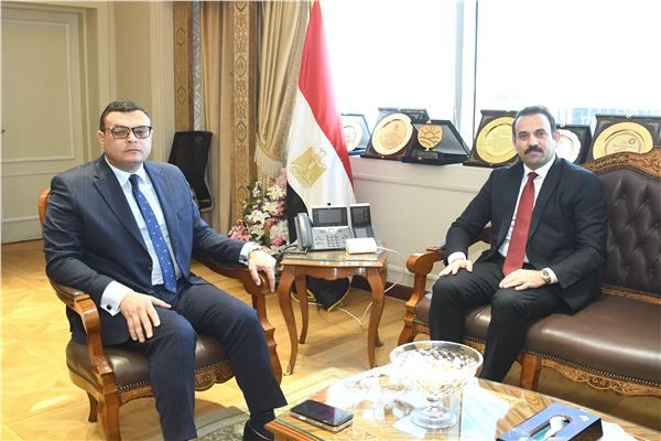  المهندس شريف الشربيني و الدكتور بهاء الغنام، رئيس جهاز مستقبل مصر 