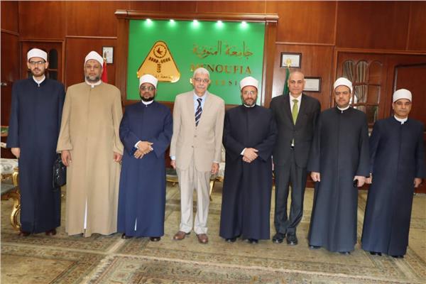 جامعة المنوفية تنظم ندوات توعوية ضمن فعاليات اسبوع الدعوة الإسلامية لتوعية الشباب الجامعي