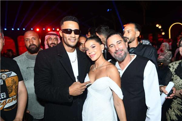 نجوم الفن في حفل زفاف هادي الباجوري 