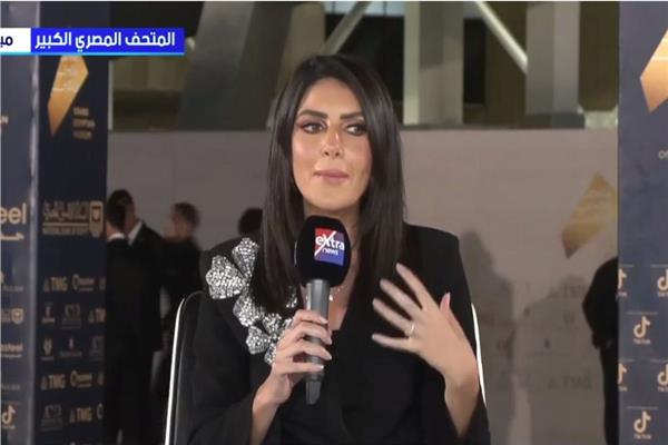 موفدة «إكسترا نيوز» ندى رضا إن الأجواء داخل أروقة المتحف المصري الكبير