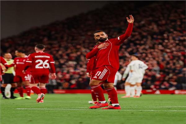 محمد صلاح لاعب ليفربول الإنجليزي