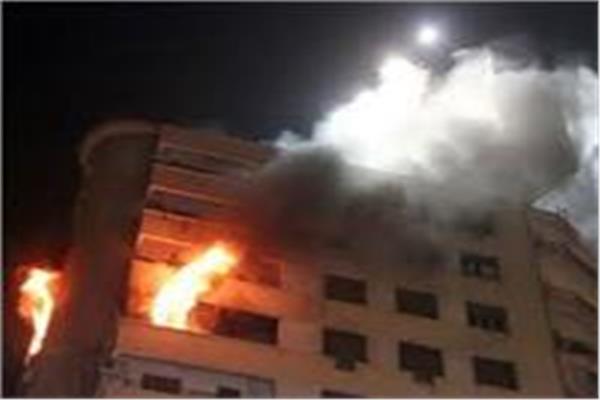 حريق داخل شقة