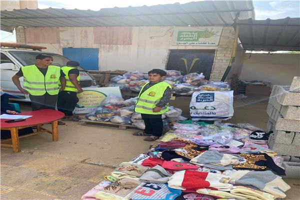 دعم الأسر الفلسطينية بحافظة شمال سيناء