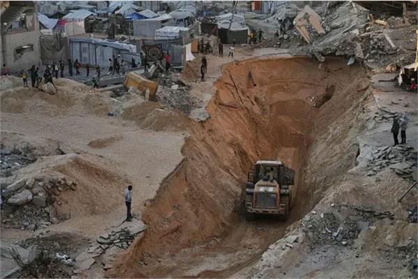  أعمال البحث والتنقيب عن رفات المحتجزين