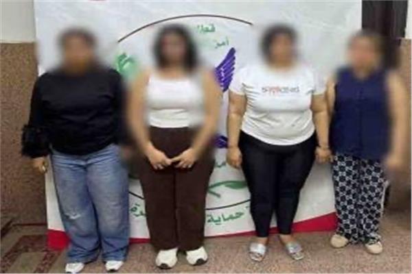 حبس 4 سيدات لقيامهن بممارسة الأعمال المنافية للآداب