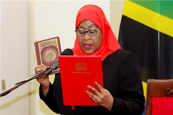 رئيسة تنزانيا سامية صولوحو حسن