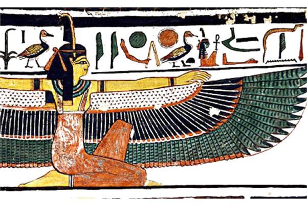ماعت الهة العدالة والنظام أساس الحكم فى مصر القديمة