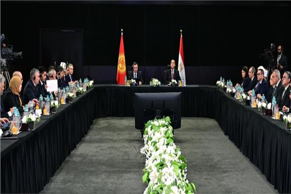  فعاليات المائدة المستديرة الاقتصادية المشتركة لمنتدى الأعمال المصري القيرغيزي
