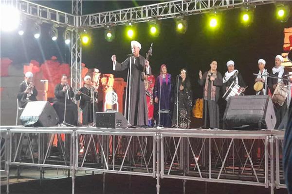 السيرة الهلالية بمهرجان قنا للفنون والتراث
