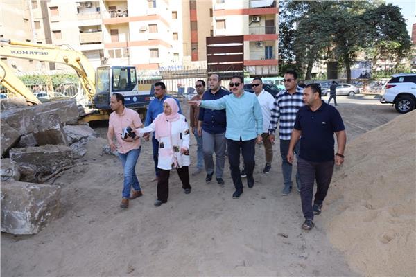 محافظ المنوفية، جانب من الجولة