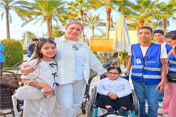  سفراء المجلس للاحتفال بأعياد الطفولة بشمال سيناء  