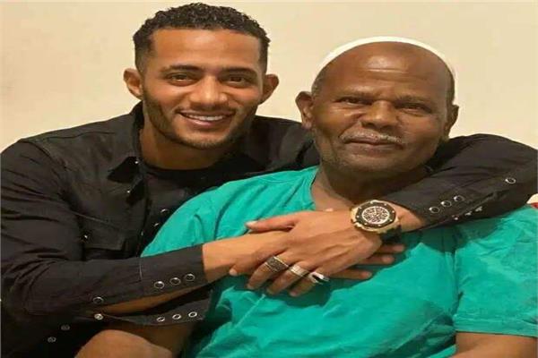 محمد رمضان ووالده