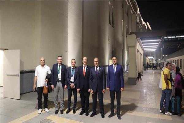 الهيئة القومية لسكك حديد مصر تشارك في نقل القضاة المشرفين