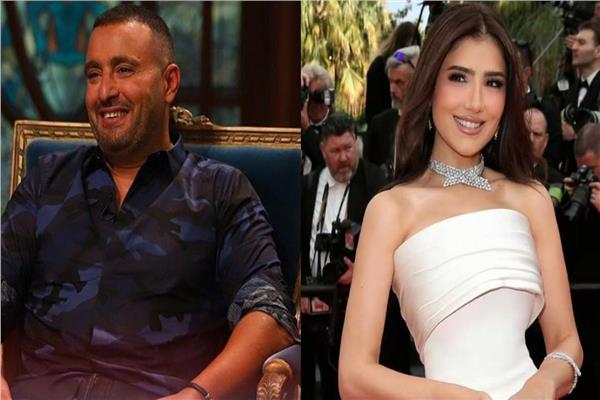 الفنانة مي عمر والفنان أحمد السقا