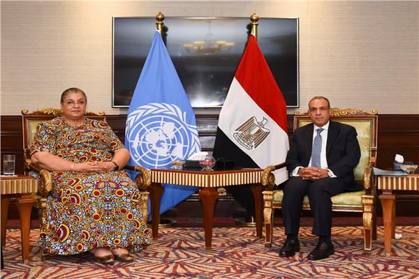 وزير الخارجية يستقبل الممثلة الخاصة للأمين العام للأمم المتحدة في ليبيا