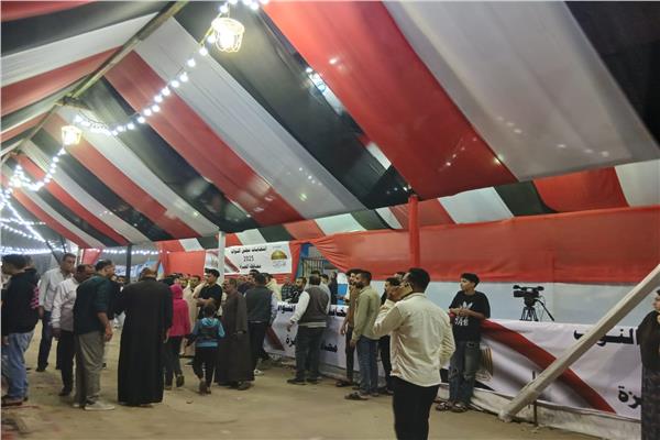 إقبال كثيف للناخبين على اللجان الانتخابية بكرداسة