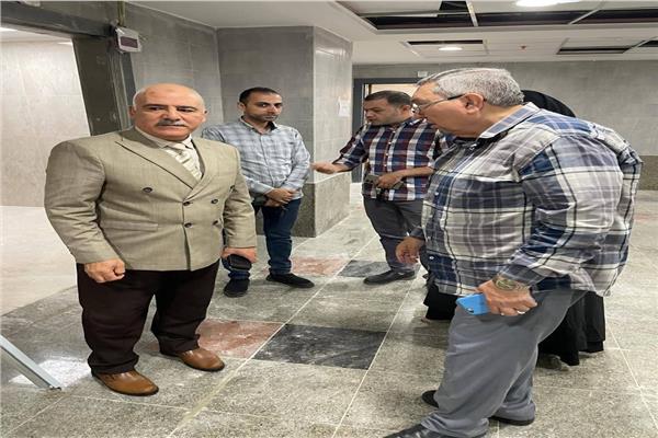 وكيل صحة القليوبية يتفقد مستشفى الحميات 