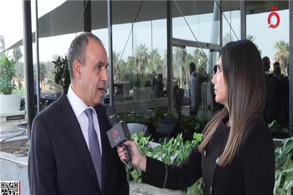 سلسبيل سليم مراسلة قناة «القاهرة الإخبارية» مع الدكتور بدر عبد العاطي